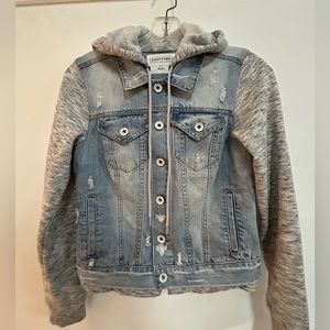 Ardene Hooded Jean Jacket